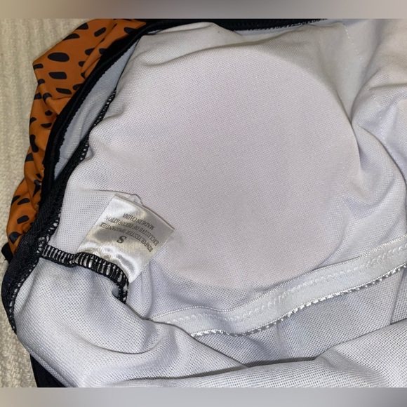 Mommy And Me Matching Leopard Print Ruffle Swim Suits One Piece Bundle Sm/ 3-6mn - Picture 3 of 7